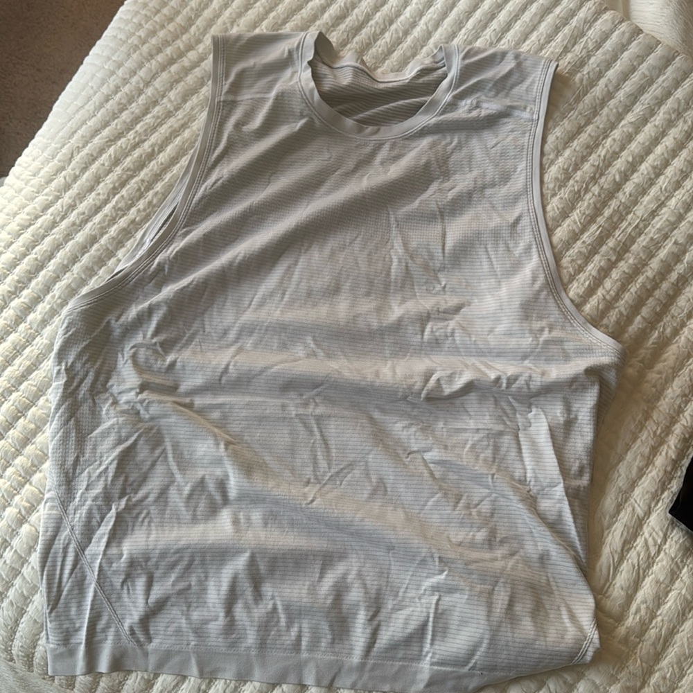 Men’s Lululemon White Swiftly Tech Tank Top